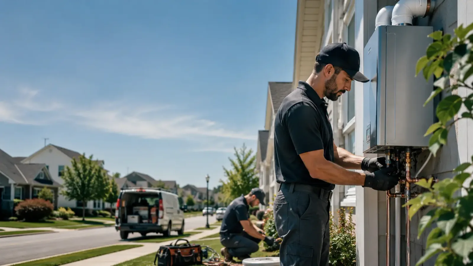 Tankless Water Heater Installation in Rosenberg, TX